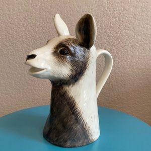 Threshold Target Goat Pitcher Stoneware